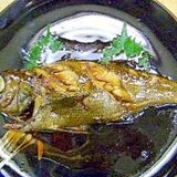 煮汁を煮詰めてトロトロに！クロムツの”煮付け”